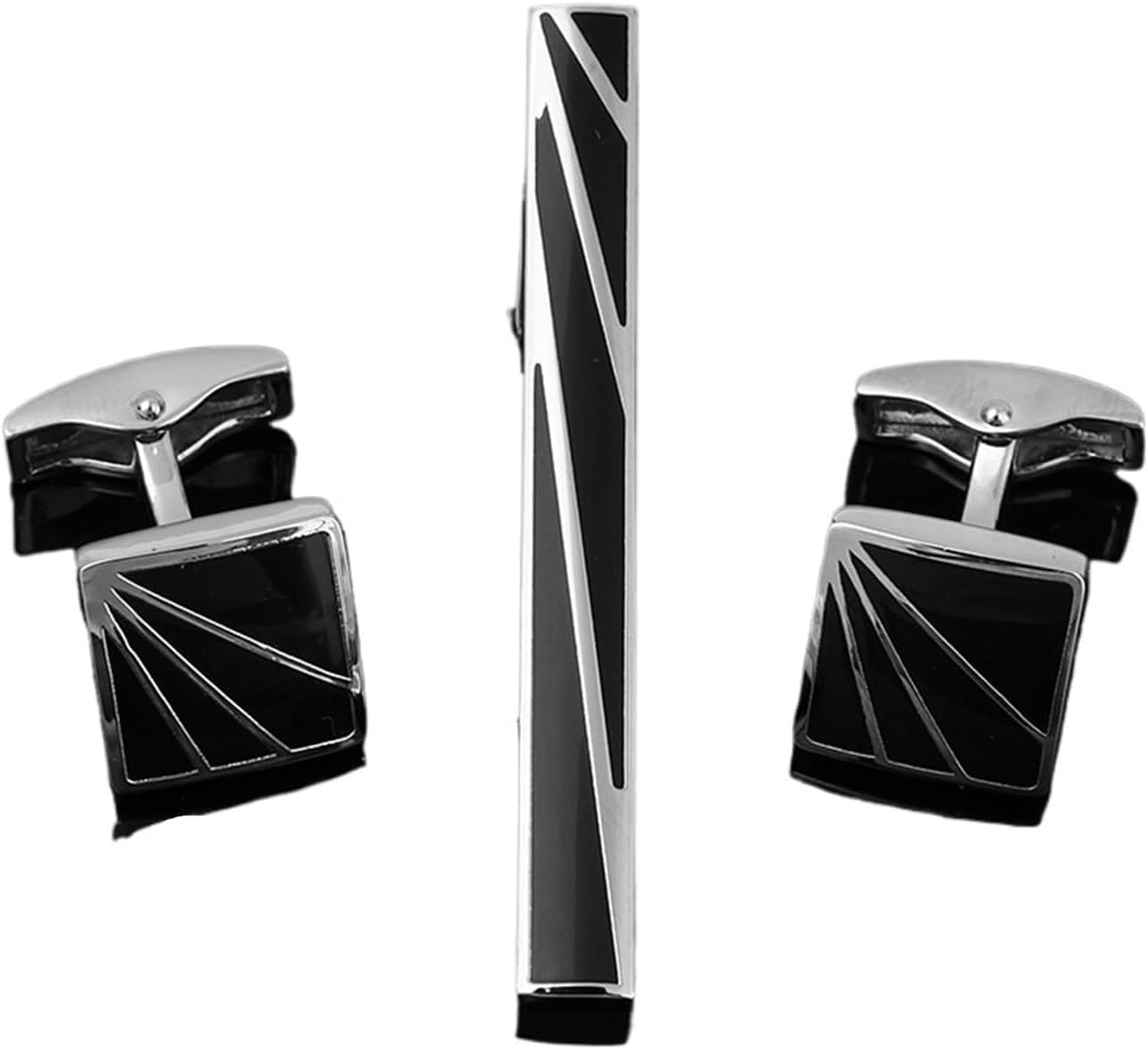 Tie Bar Set Gift - 2 ensembles, cravates pour hommes, pince
