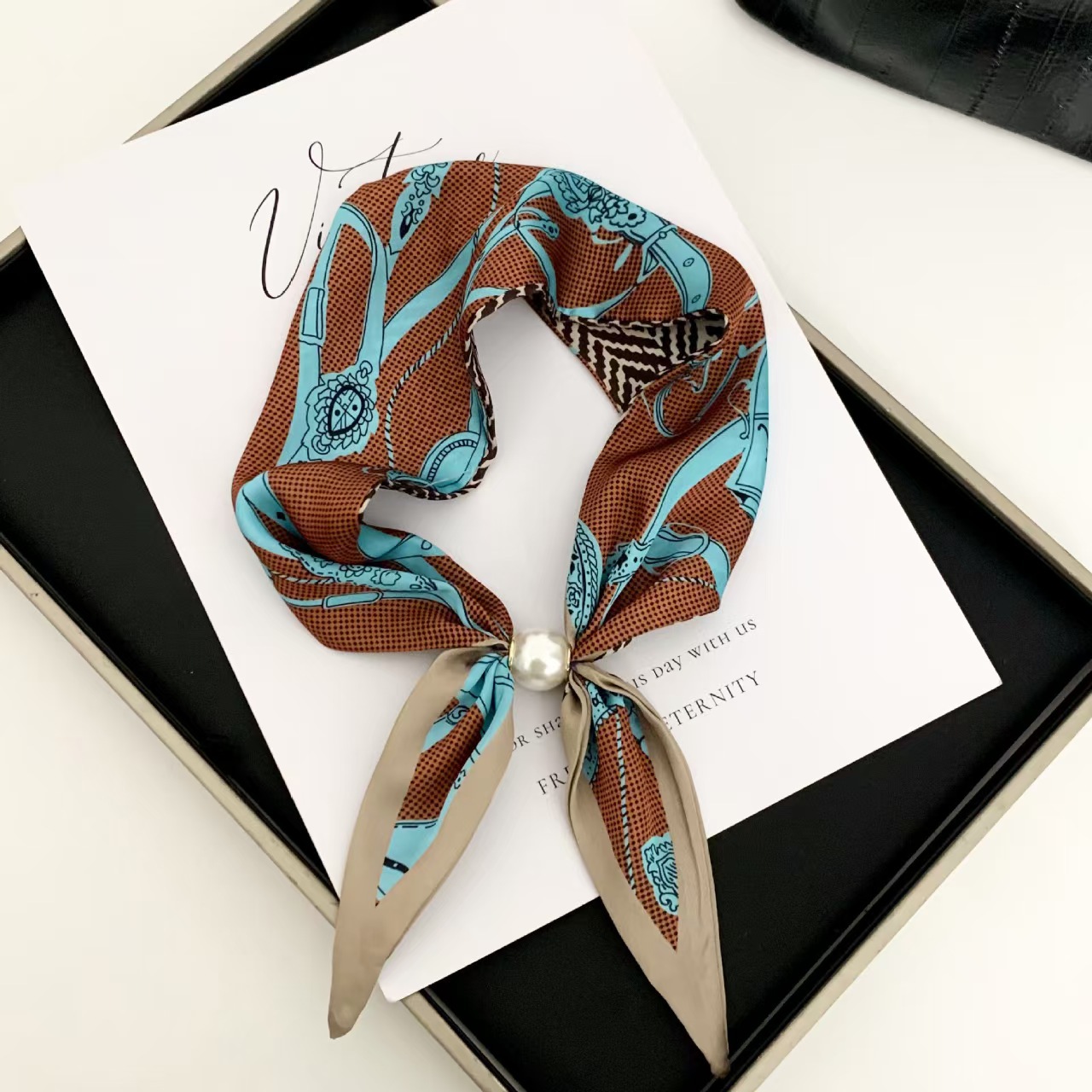 Face Scarf Mask - Écharpe magnétique élégante style coréen avec